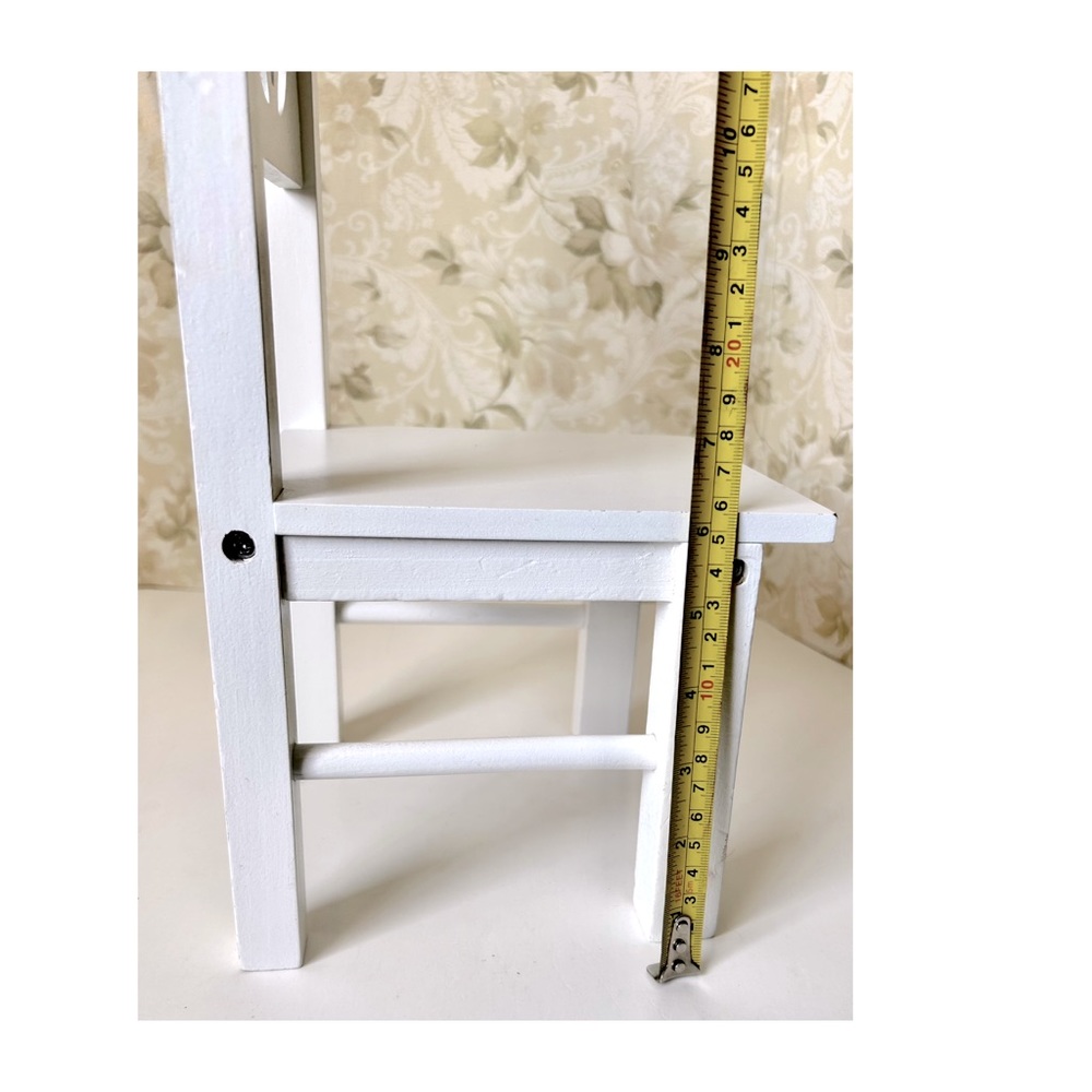 White Miniature Chair - Picture 4 of 4